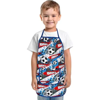 Dětská zástěra Dětská zástěra 47x60cm fotbal