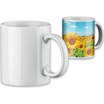 ON-DESIGN Hrnek bílý s vlastním POTISKEM 320ml Barva: bílá