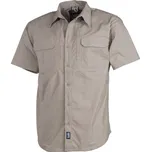 Košile strike MFH krátký rukáv teflon - khaki - M