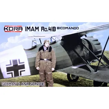 Plastikový model 1/72 IMAM Ro.41B Bicomando German & ANR Service