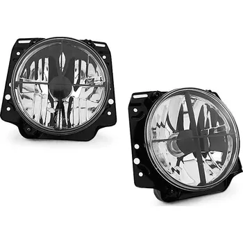 Přední světlomet TUNING-TEC Přední světla VW Golf II 83-91, hlavní - chrom