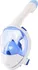 Potápěčská maska Strend Pro Orca celoobličejová šnorchlovací maska bílá/modrá L/XL