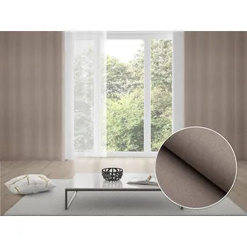 ubrus 100% zatemňovací závěs Blackout BKW-204 Šedohnědé žíhání 130x140 cm