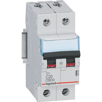 Jistič LEGRAND Jistič 20C/2 TX3 404206 404206