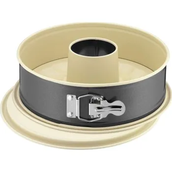 Forma na pečení Home Forma 2v1 dort/bábovka kulatá 28 cm - KAISER (Rozkládací forma s přídavným dnem na bábovku Home keramický povrch 28 cm - KAISER)