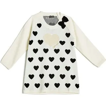 Kojenecká souprava GUESS šaty pro holčičku Allover Hearts 12 m