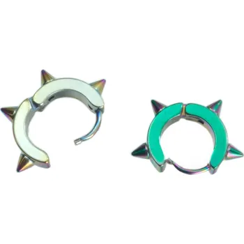 Náušnice River Šperky. Náušnice. 992500105 Pánská náušnice z chirurgické oceli Hroty I.