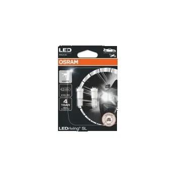 Autožárovka Žárovka OSRAM LED SL bílá 6000K T5 W2,3W 12V 0,25W (patice W2x4,6d) - pár SLEVA 5%