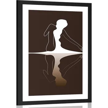 Plakát Dovido Plakát s paspartou ženské tajemství