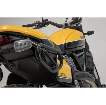 Zavazadlo na motocykl Podpěra bod brašnu SW MOTECH SLC SIDE CARRIER pro DUCATI Scrambler Full Throttle 18-21 pro pravou stranu (možné použít v kombinaci s taškami Legend Gear LC1/LC2, URBAN ABS, SysBag 10/15)