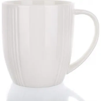 Banquet Hrnek keramický relief 340 ml, nedekorovaný