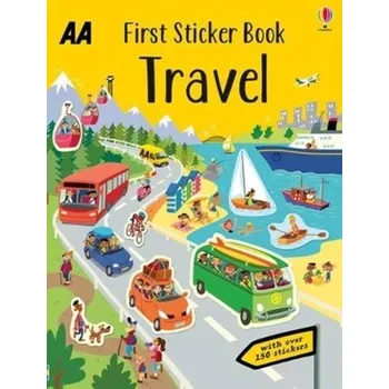 První čtění First Sticker Book Travel