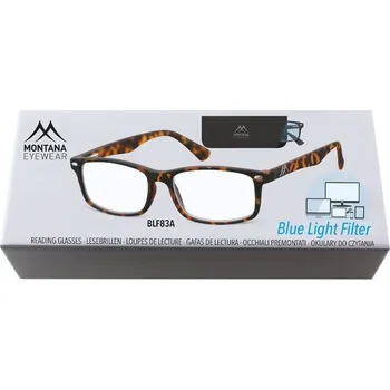 Brýle na čtení MONTANA EYEWEAR Brýle na počítač BLF BOX 83A s dioptrií +2,00