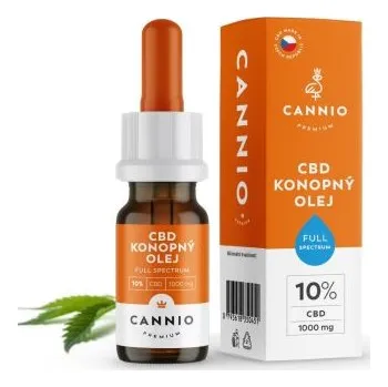 CBD Cannio CBD olej 10% Full spectrum 10ml+5ml konopná mast