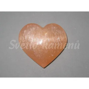 Sběratelství SRDCE SELENIT meruňka