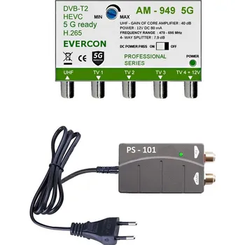 Anténní zesilovač Evercon 949-101-4