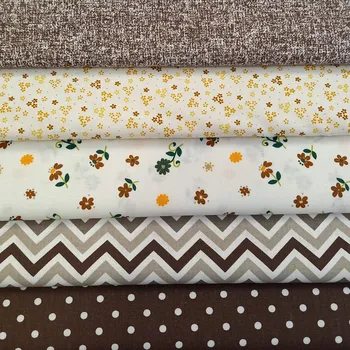 kreativní sada MoVe balíček Sada na výrobu látkového věnce - malého Sada na výrobu látkového věnce: 16 Hnědá