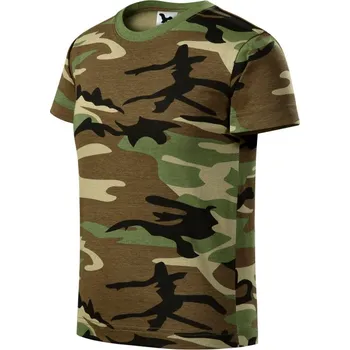 Chlapecké tričko Dětské Tričko Maskáčové Hnědé Velikost: 146cm / 10 let