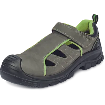 Pracovní obuv Cerva DERRIL MF S1P SRC Pracovní sandále šedé 39 0203013300039