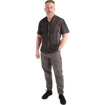 Gastro oděv Chef Works Urban tepláky 257 černá/bílá s drobným proužkem Velikost: S