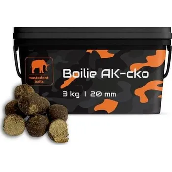 Mastodont Baits Boilie AK-cko 20 mm/3 kg Boilies Mastodont Baits Boilie AK-cko 20 mm/3 kg
