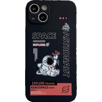 Pouzdro na mobilní telefon Kryt z měkkého plastu astronaut pro iPhone 11 Pro - černý