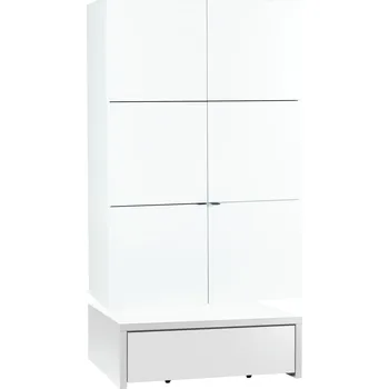 Šatní skříň Dvoudveřová skříň s podestou 106/95 Young Users