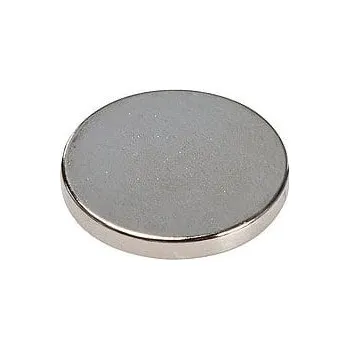 Dekorativní magnet SOLLAU Neodymový magnet válec D 24x3 mm