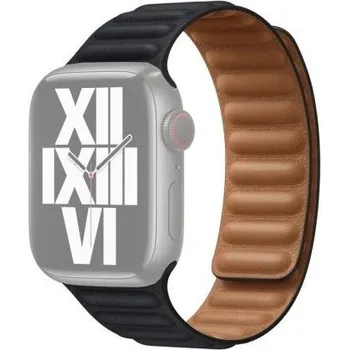 Řemínek na hodinky Řemínek kožený tah pro Apple Watch 42mm / 41mm / 40mm / 38mm - temně inkoustový