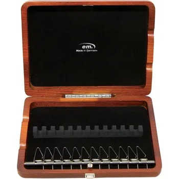 Příslušenství pro dechový nástroj GEWA Pouzdro pro strojky Hoboj 12 rourČervenohnědě lakované 10495