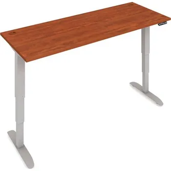 Kancelářský vozík HOBIS výškově stavitelný stůl 180 cm, paměť.ovlad. - MOTION MS 3M 1800, třešeň + doprava zdarma