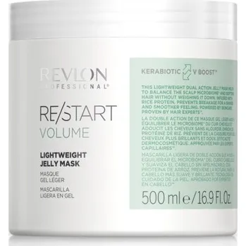 Vlasová regenerace Revlon Professional Restart Volume Lightweight Jelly Mask - Lehká gelová maska pro objem vlasů 500 ml