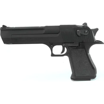 Airsoftová zbraň WE Airsoftová pistole DE .50AE, kovový závěr, plyn blowback (GBB) - černá