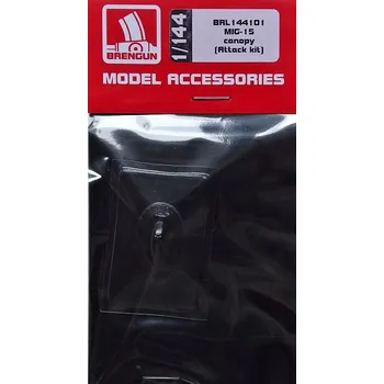 Plastikový model Brengun 1/144 Vacu canopy MiG-15 (ATTACK)