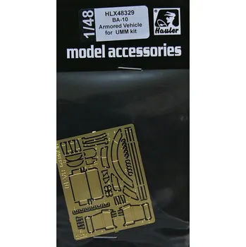 Plastikový model Hauler 1/48 BA-10 Armored Vehicle - PE set (UMM)