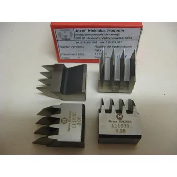 Kuchyňský nůž Sada nožů do spárovacích fréz 111630 parametr: -0,08 HOKINKA