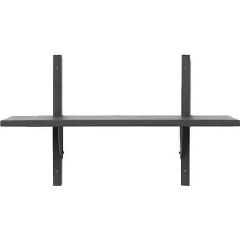 police Ferm Living Police Sector Shelf S/S, dark stained ash/black brass