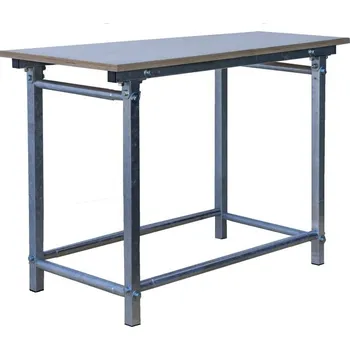 Průmyslová sponka montovaný dílenský stůl DSB-40 1500x600x850 mm + doprava zdarma