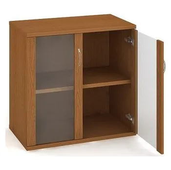 Kancelářský vozík HOBIS skříň policová dvéřová - S 2 80 02, třešeň + doprava zdarma