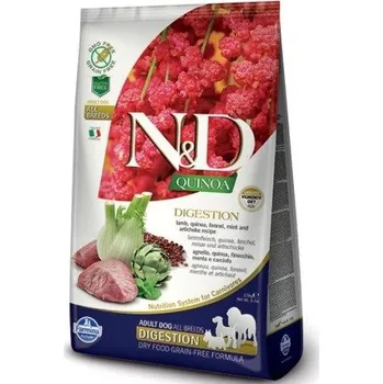 N&D Quinoa DOG Digestion Lamb & Fennel 800g