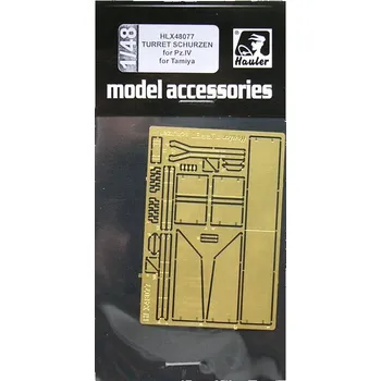 Plastikový model Hauler 1/48 Pz.IV turret schurzen (TMA)