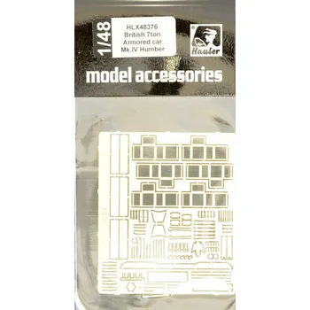 Plastikový model Hauler 1/48 British 7ton Armored car Mk.IV Humber (TAM)