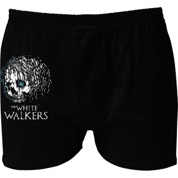Pánské tričko Boxerky Kariban s potiskem GoT WhiteWalkers pánské