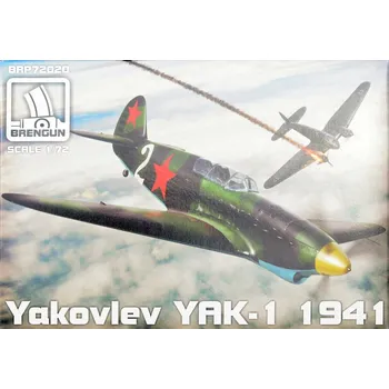 Plastikový model Brengun 1/72 Yakovlev Yak-1 mod.1941 (plastic kit)