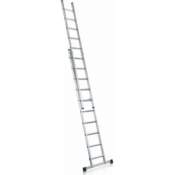 Žebřík Zarges ZARGES výsuvný dvoudílný žebřík profi 2x14 přičlí + doprava zdarma