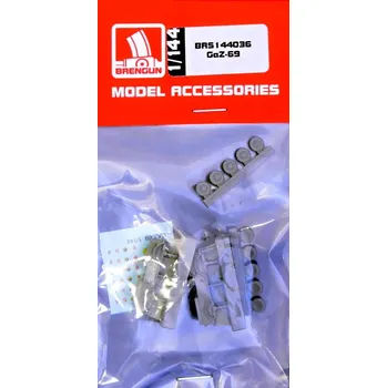 Plastikový model Brengun 1/144 GaZ-69 2-in1 (resin kit & PE & decals)