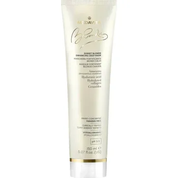 Vlasová regenerace Medavita Blondie Sunset Blondes maska pro teplé blond vlasy 150 ml