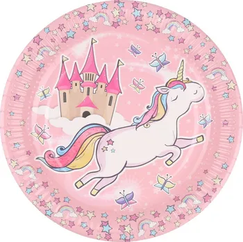 Prací gel UNICORN - Party TALÍŘKY JEDNOROŽEC 8ks - Německo!