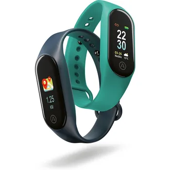 Fitness náramek Lamax BFit2 čený/zelený