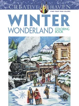 Antistresové omalovánky Creative Haven Winter Wonderland Coloring Book - Teresa Goodridge [EN] (2016, brožovaná)